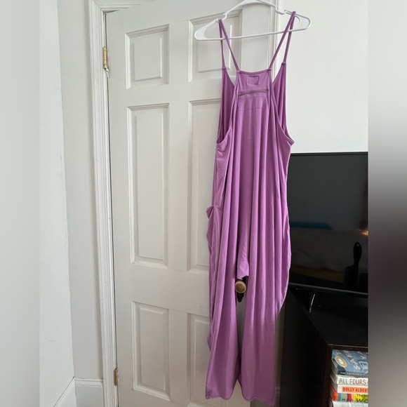 Free People Movement Hot Shot Onesie, Purple, Large, EUC - Picture 3 of 3